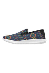 azzie 1 Orion Slip-on Women's Canvas Sneakers (Model 042) - Objet D'Art