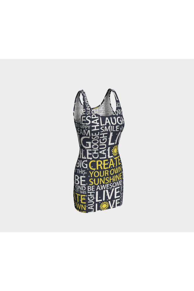 Create Your Own Sunshine Bodycon Dress - Objet D'Art