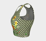 Floral  Crop Top - Objet D'Art
