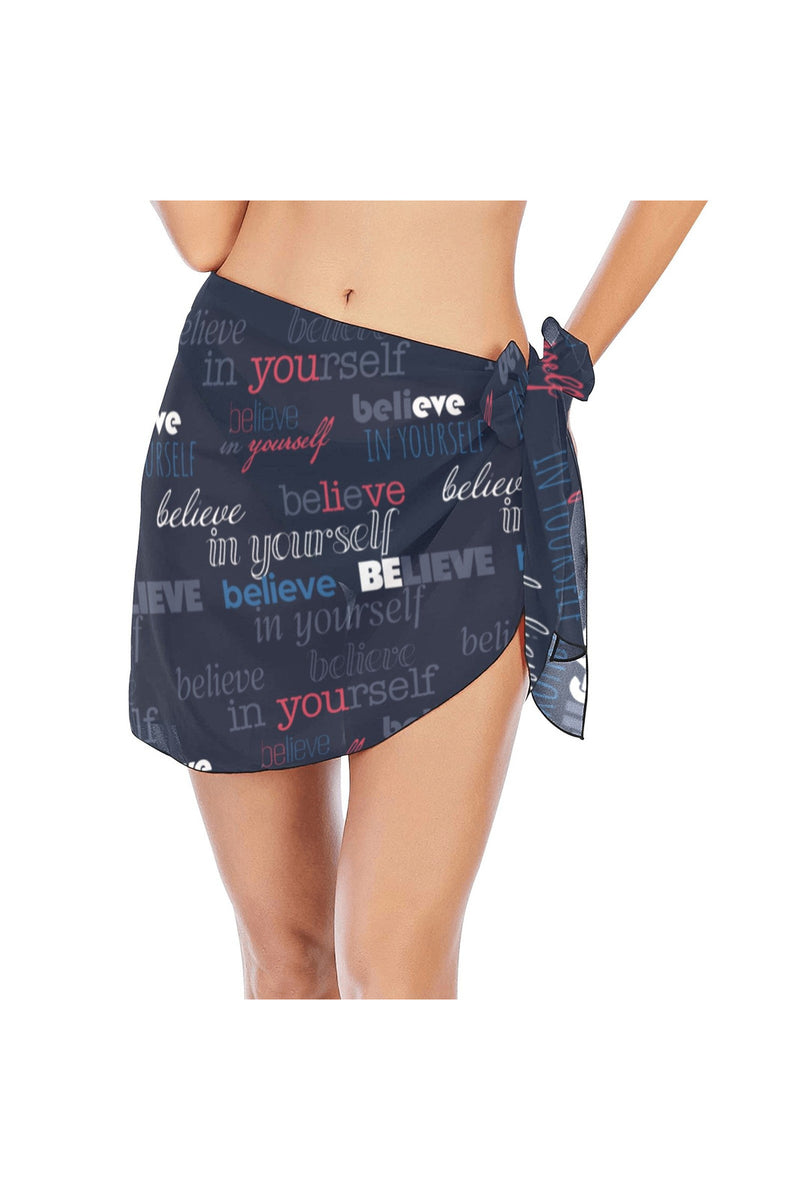 believe in yourself sarong Beach Sarong Wrap - Objet D'Art