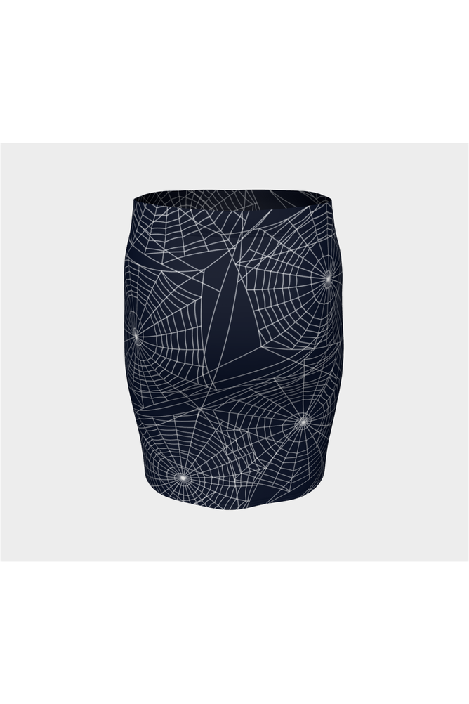 Spiderweb Fitted Skirt - Objet D'Art
