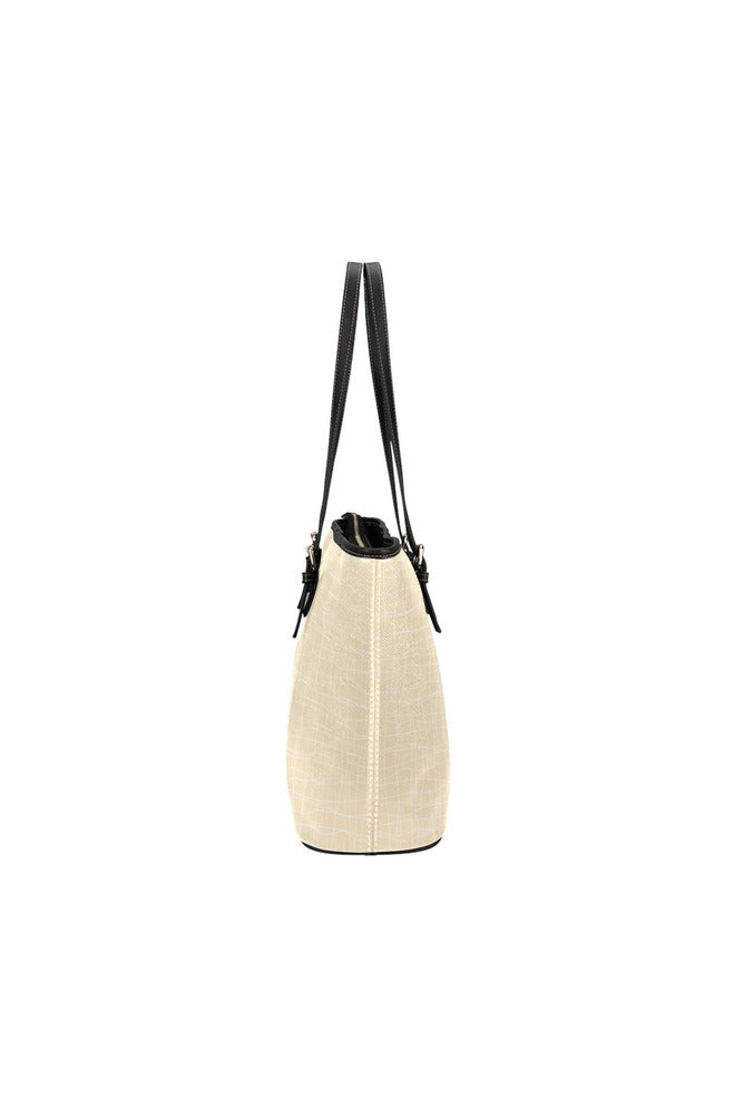Desert Sand Leather Tote Bag/Small - Objet D'Art