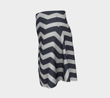 Herringbone Flare Skirt - Objet D'Art