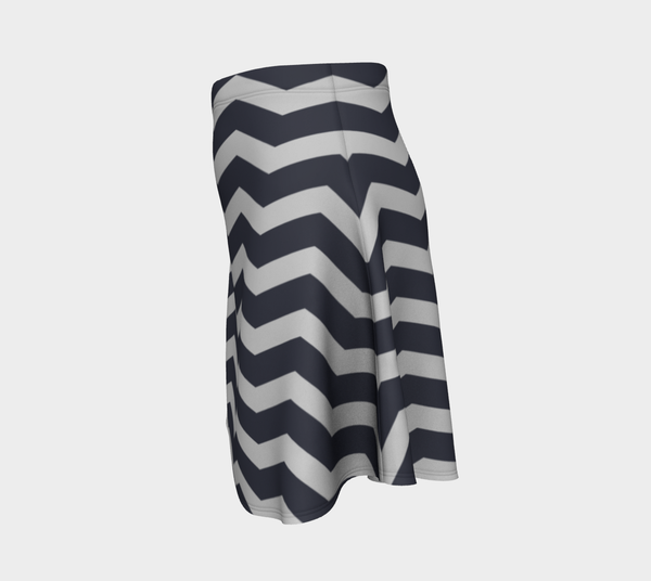 Herringbone Flare Skirt - Objet D'Art