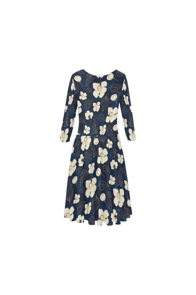 D20 SLEEVE Elbow Sleeve Ice Skater Dress (D20) - Objet D'Art