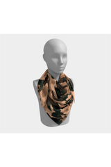 Nude Tone Camouflage Scarf - Objet D'Art
