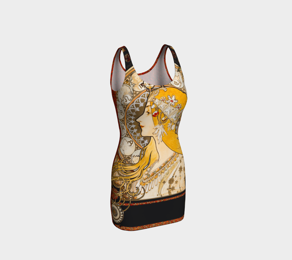 La Plume Bodycon Dress - Objet D'Art