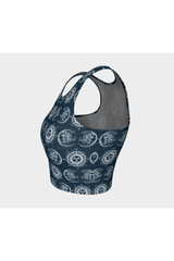 Crescent Moon & Sun Athletic Top - Objet D'Art
