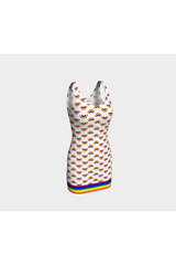 Rainbow Bodycon Dress - Objet D'Art