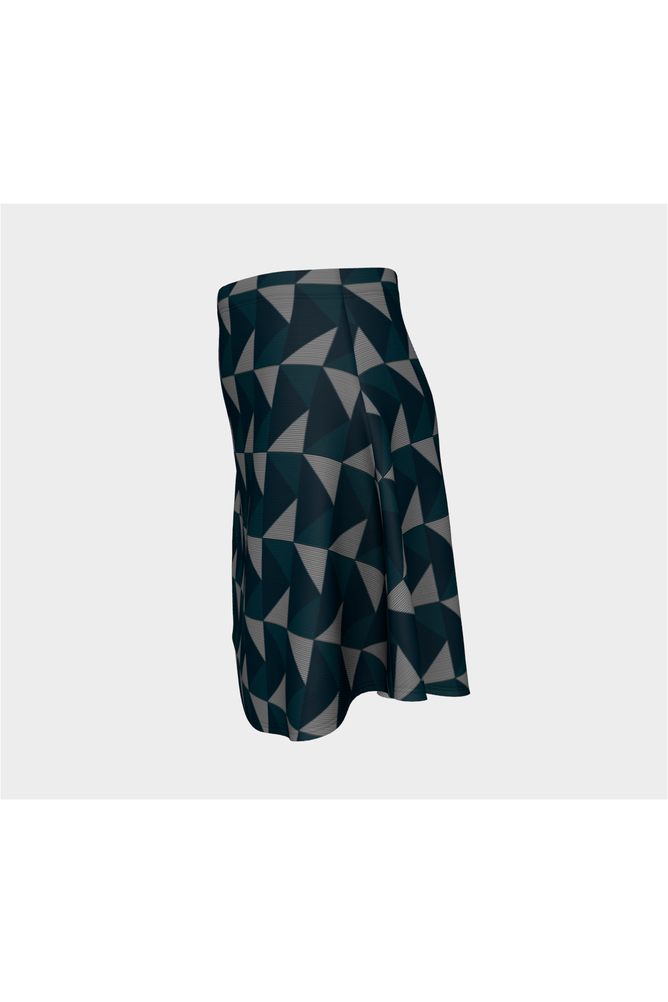 Right Angles Flare Skirt - Objet D'Art