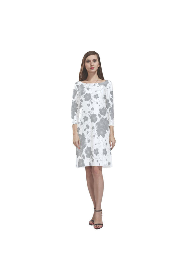 silv 2 Rhea Loose Round Neck Dress(Model D22) - Objet D'Art