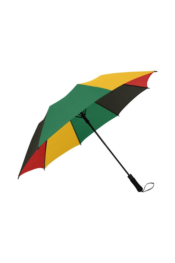 Pan African Colors Semi-Automatic Foldable Umbrella - Objet D'Art