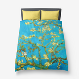 Almond Blossom 1890 Microfiber Duvet Cover - Objet D'Art