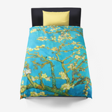 Almond Blossom 1890 Microfiber Duvet Cover - Objet D'Art