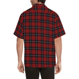 Brick Plaid Hawaiian Shirt - Objet D'Art