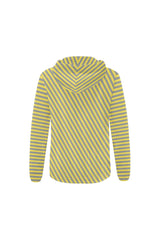 Striped Full Zip Hoodie for Women - Objet D'Art