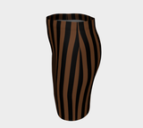 Coco Striped Fitted Skirt - Objet D'Art