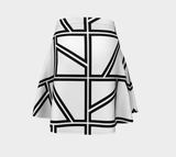 Window Pane Flare Skirt - Objet D'Art