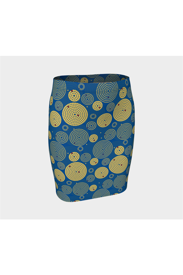 African Beaded Fitted Skirt 290 - Objet D'Art