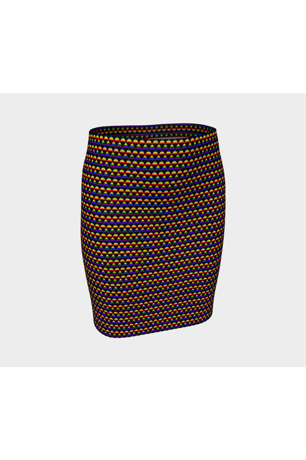 Tri Spectral Fitted Skirt - Objet D'Art