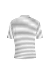 Stripes Men's Polo Shirt - Objet D'Art