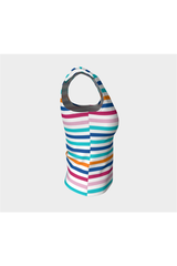 Rainbow Brite Fitted Tank Top - Objet D'Art