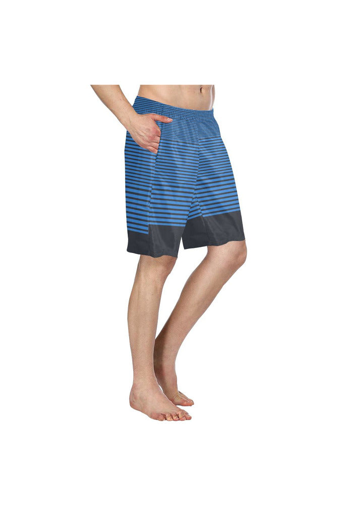Modern Stripes Men's Swim Trunk - Objet D'Art Online Retail Store