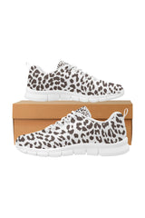 Leopard Brown Women's Breathable Running Shoes - Objet D'Art