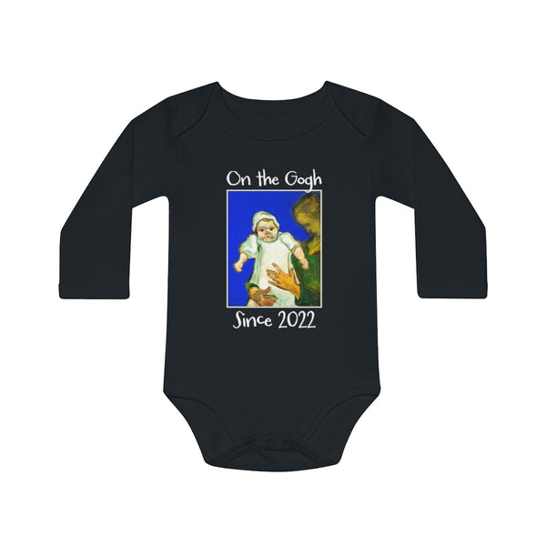 Baby Long-Sleeve Organic Bodysuit - Objet D'Art