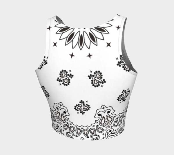 Bandana Athletic Crop Top - Objet D'Art
