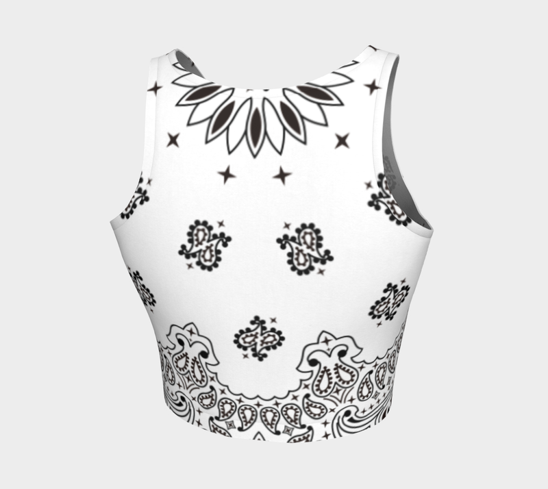 Bandana Athletic Crop Top - Objet D'Art