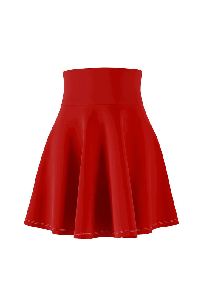 Pan African Red Women's Skater Skirt - Objet D'Art