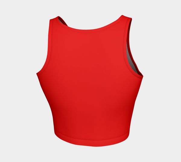 Holiday Athletic Crop Top - Objet D'Art