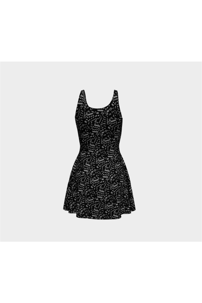 Beautiful Music Flare Dress - Objet D'Art Online Retail Store