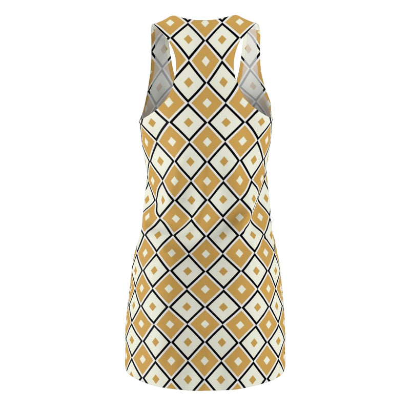 Diamond Life Women's Cut & Sew Racerback Dress - Objet D'Art