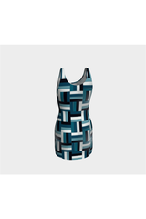 Vestido body-con de tejido de cesta - Objet D'Art Online Retail Store