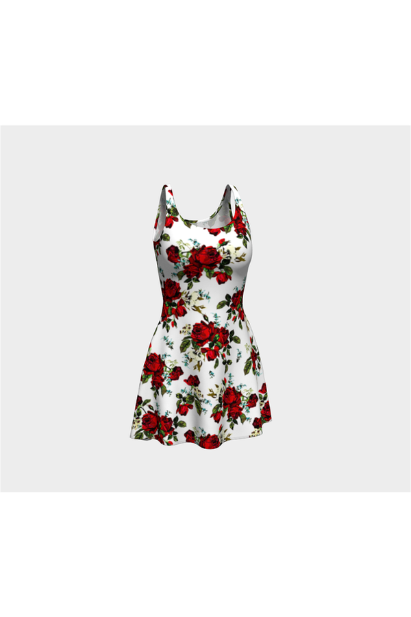 Rosy Flare Dress - Objet D'Art