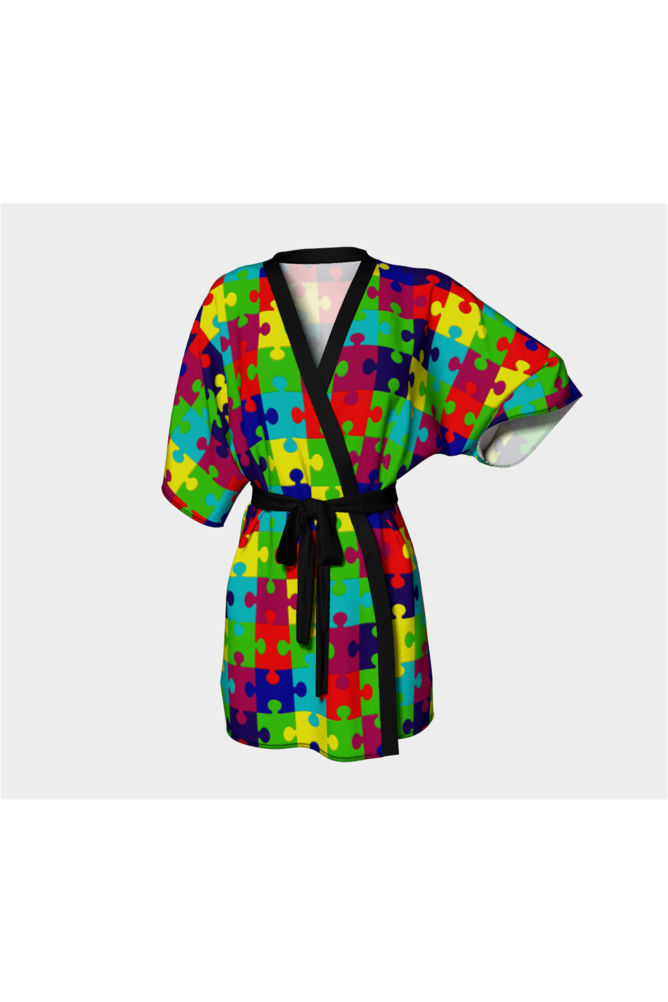 Puzzling Kimono Robe - Objet D'Art