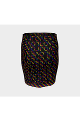 Love Love Fitted Skirt - Objet D'Art