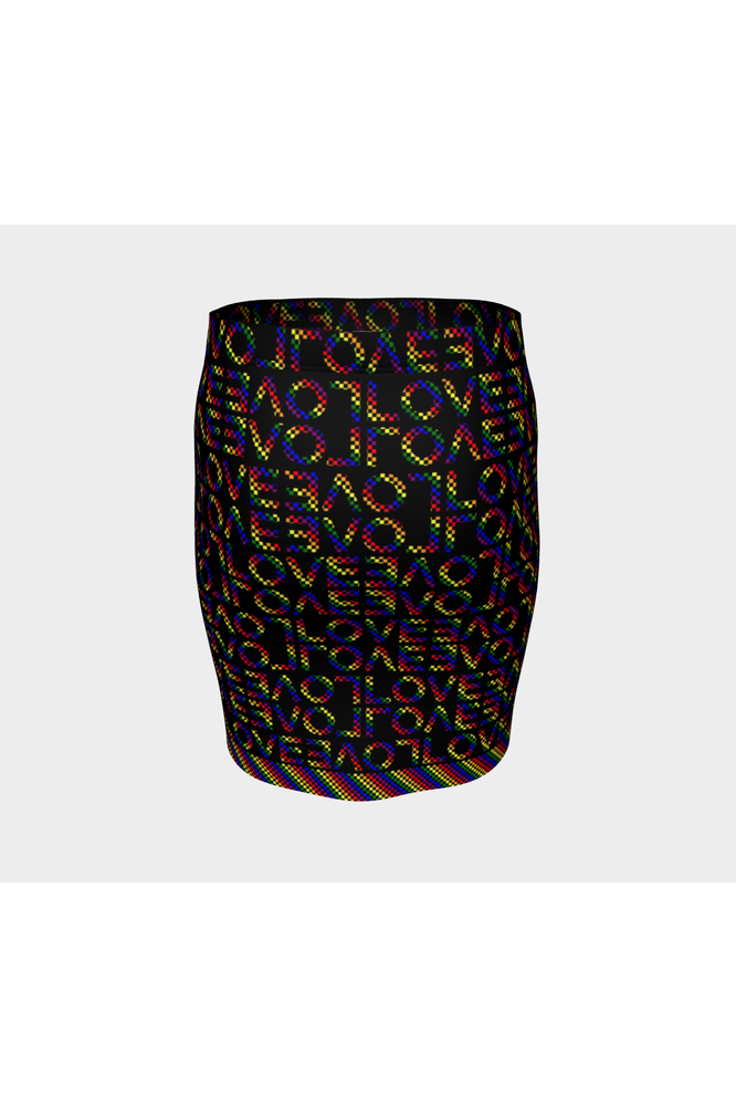 Love Love Fitted Skirt - Objet D'Art