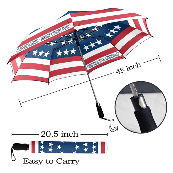 usa umbrella 8D Semi-Automatic Foldable Umbrella (Model U12) - Objet D'Art