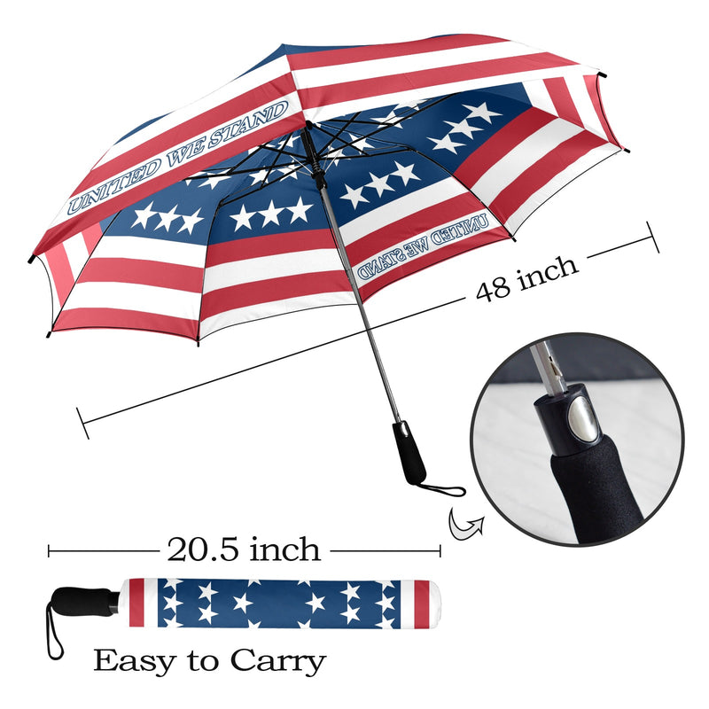 usa umbrella 8D Semi-Automatic Foldable Umbrella (Model U12) - Objet D'Art