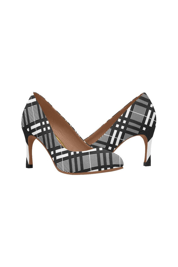 Plaid Pleasure Women's High Heels - Objet D'Art