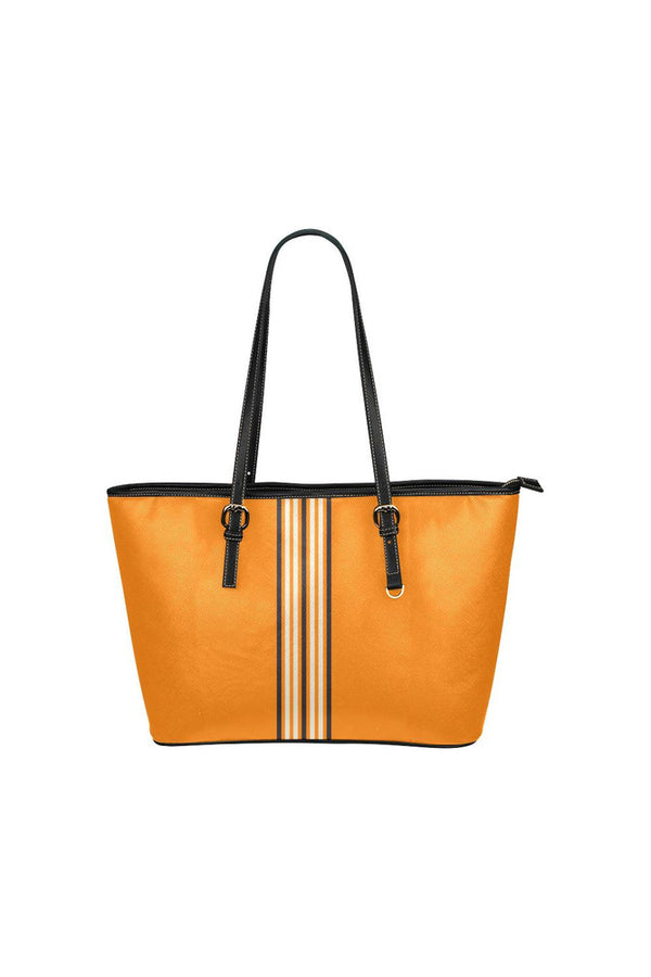 Orange Marmalade Purse Leather Tote Bag/Small - Objet D'Art