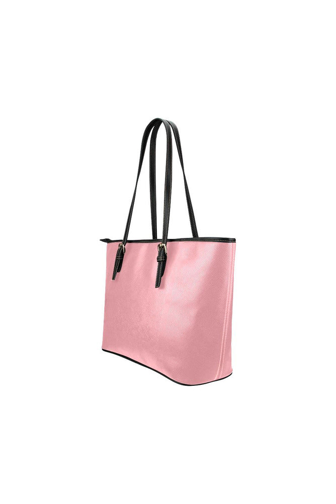 Pink Leather Tote Bag/Small - Objet D'Art
