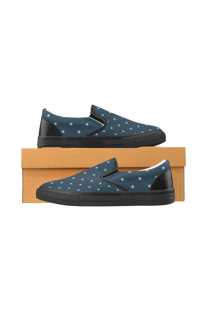 Starry Nights Men's Slip-on Canvas Shoes - Objet D'Art