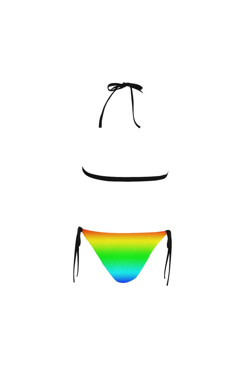 fadespectral Buckle Front Halter Bikini Swimsuit (Model S08) - Objet D'Art Online Retail Store