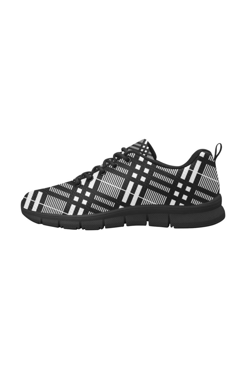 Plaid Place Men's Breathable Running Shoes - Objet D'Art