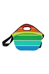 Rainbow Bright Artsadd Neoprene Lunch Bag/Large (Model 1669) - Objet D'Art