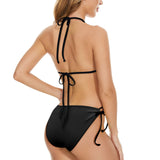 black 2 9k String Bikini Set (Model S49) - Objet D'Art